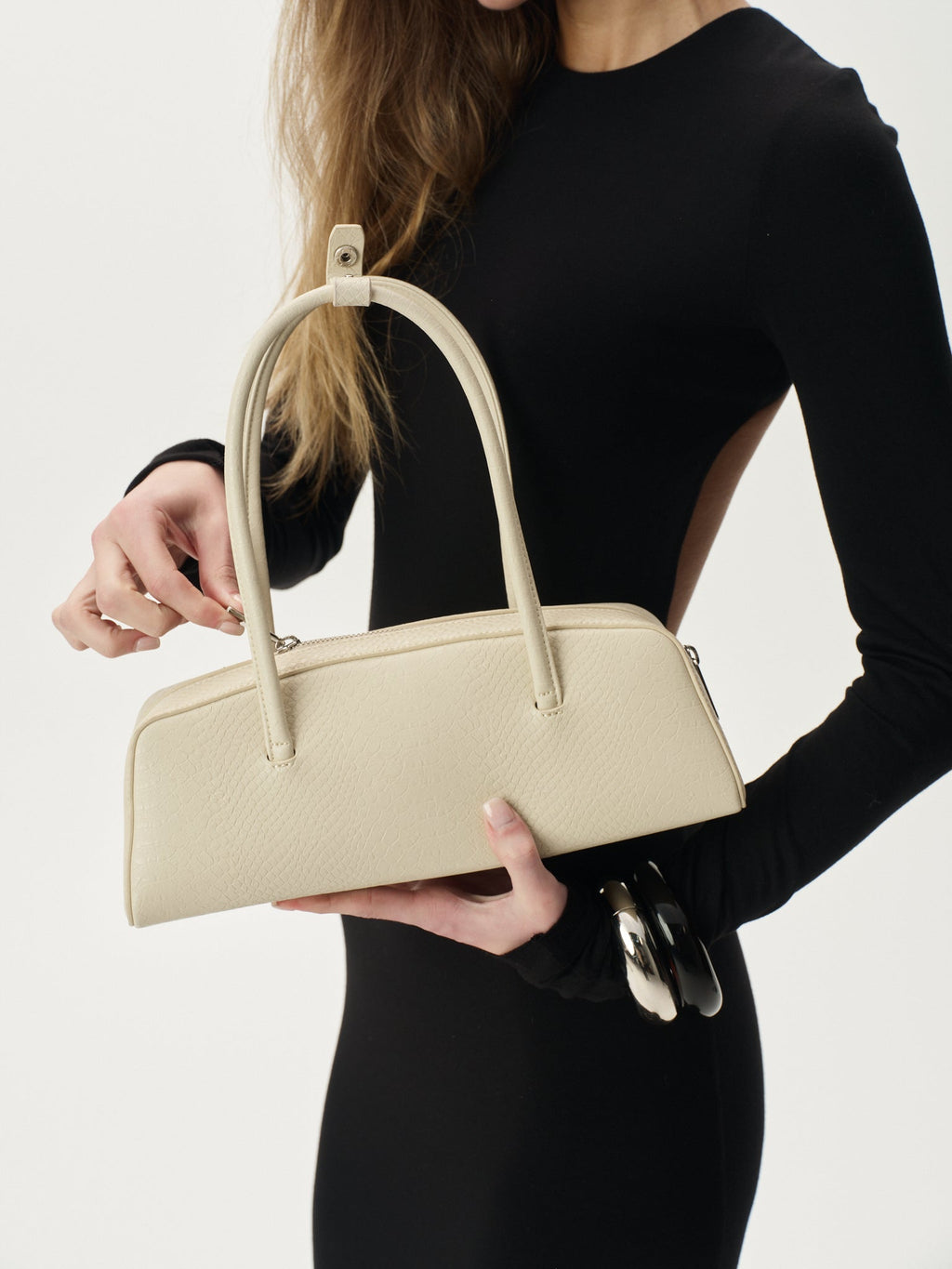 Mercer Bag Oat Croc